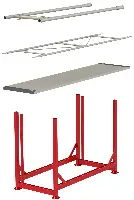 Gerüstpalette lackiert für Rahmen oder Belagsplatten, Z4811030