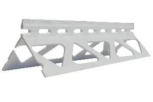 Profil coltar PVC pt tencuiala mecanizata 12mm, 2,5ML/bara, 25bare/cutie, 30cut/Pal, Z5001250LO