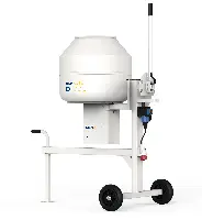 Malaxor cu tambur basculant DIEM D100C "Allround", 230 / 400 / 0,75kW, 160L, 27 rot./min., cu invertor de fază,...