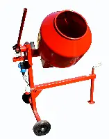 Malaxor cu tambur basculant, D100CL "Allround", 230 / 400V / 0,75kW, 160L, 27 rot./min., cu invertor de fază,...