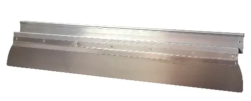 Şpaclu de netezit gletul, profil Z, aluminiu, natur, 120cm, cu lamă 80x0,5mm, Z7666R1208LO