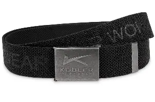 Stretchgürtel KÜBLER 135cm, Schnallenrückseite mit Flaschenöffner, Z830399
