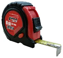 Ruletă LORENCIC PROFI 25mm x 8m cu opritor și clemă UA12, Z986481LO