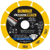Diamanttrennscheibe DEWALT® EXTREME® METAL 125x1,3x22,23mm, ZDT40252-QZ