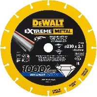 Diamanttrennscheibe DEWALT® EXTREME® METAL 230x2,1x22,23mm, ZDT40255-QZ