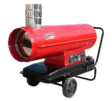 Turbină cu aer cald LE120, 34,1 kW / 230V / 50Hz (tun de încălzire pe ulei), 6 bucăţi / palet, ZLE120LO