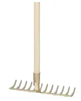 Greblă, 18 dinţi, cu coadă gold UA5, ZR1180I0