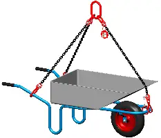 Kettengehänge 3-Strang für Schiebetruhe, ZSTG361SL