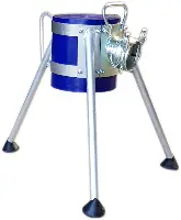 Trepied de scurgere din aluminiu, cu şuruburi, componente înlocuibile, ZB22101, ZZB22100