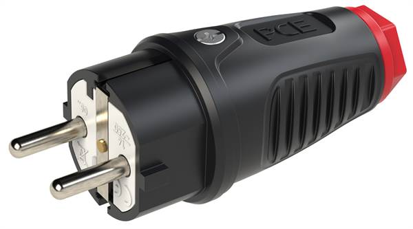 Fisa Schuko TAURUS 2 din cauciuc 250V IP54 VPE30, Z0511-SR