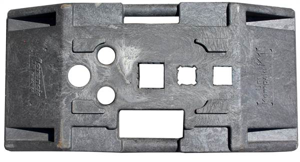 Plăcuță universală de siguranță K1 Kompakt 790x390x130mm 28.5 kg 30 buc/pal, Z07035080LO