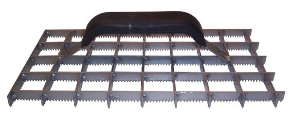 Rabot cu gratii, dinţat, 280 x 140mm, UA5, Z0772502