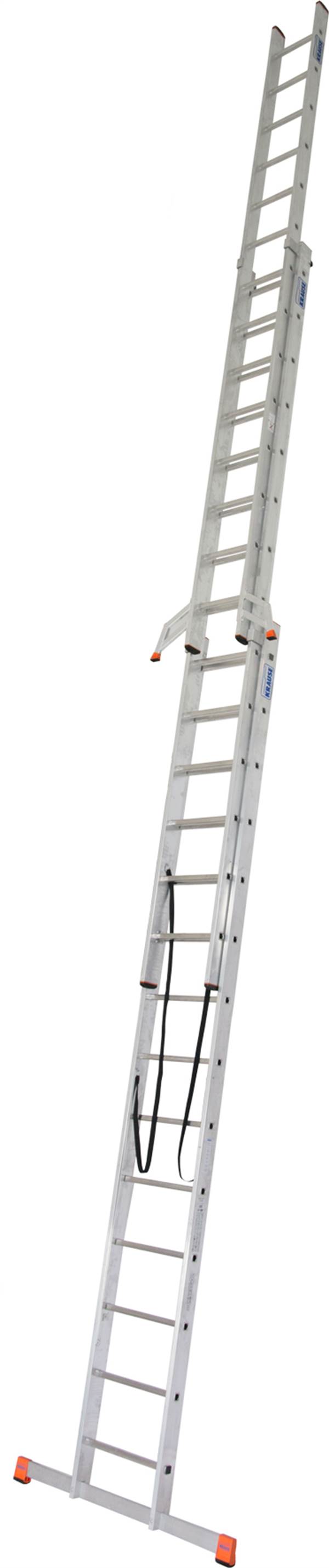 Vielzweckleiter Alu KRAUSE® MONTO® 3x14 Sprossen 4,10-10,25m, o. Treppenf., Gew. 31,5kg, Z129727