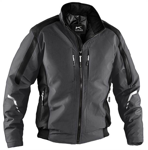 Wetterblouson KÜBLER WEATHER anthrazit/schwarz 165 g/m² Gr. S, Z13679799S