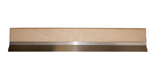 Şpaclu solid, cu şină din aluminiu, pentru perete, 800mm, RF, UA10, Z1640880