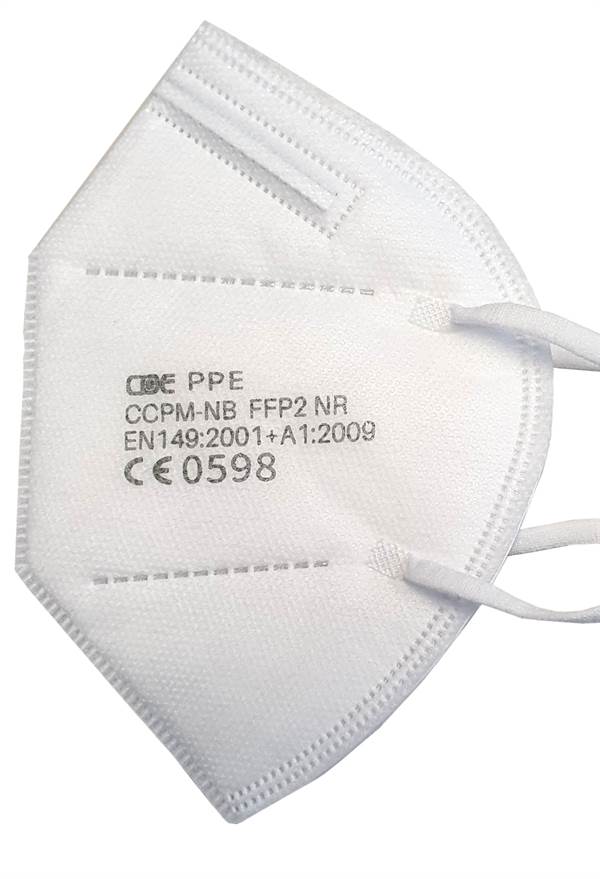 Feinstaubmaske CE FFP2 10Stk/Kart bzw. /Polybeutel, Z310054-1