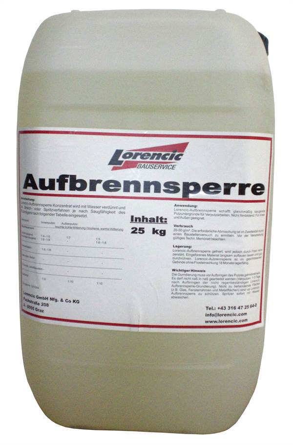 Soluţie de incombustibilizare, 25 kg/bidon, 28 bidoane/palet ***Pericol de îngheţ începând cu 0°C***, Z335LO