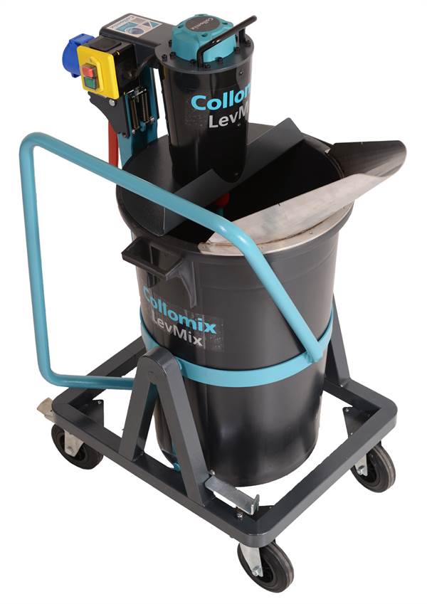 Malaxor rotativ COLLOMIX LevMix, 1,6kW, 230V, Z37102