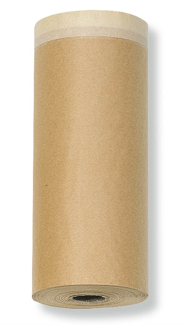 Krepp-Klebeband+Papier COVERMASQ 18cmx20m 60Roll/Kart 40Kart/Pal Keine Haftung f.Rückst!, Z45842LO