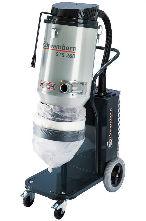 Aspirator STS 260, spalare uscata, 230V/2200W, f. DSM 250/400/450/530 u. BEF 201, 204, Z617001