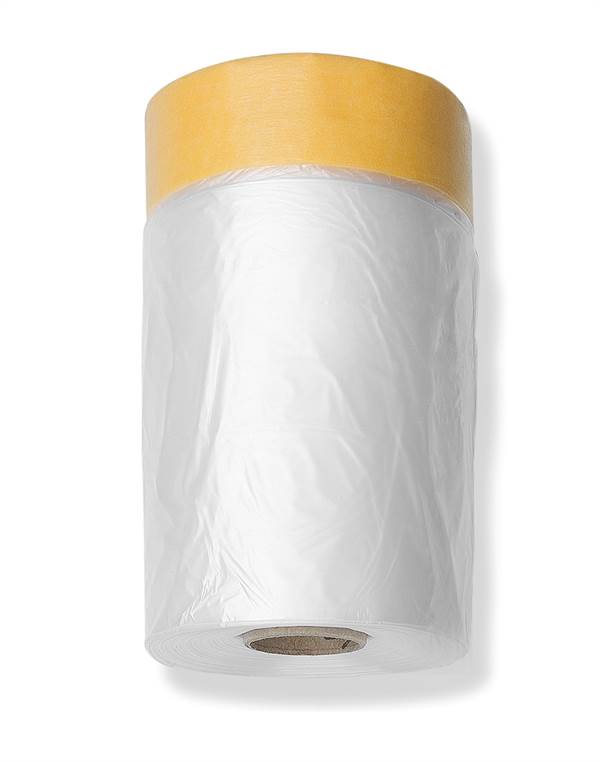 Fine-Line-Klebeband+Folie COVERMASQ 140cmx25m 35Roll/Kart 40Kart/Pal Keine Haftung f.Rücks, Z808140LO
