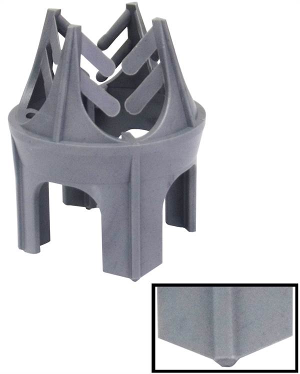 Abstandhalter 4-Fuß 30mm 6-20 spitzer Fuß 250Stk/Sack 6Sack/Ü-Sack 8Ü-Sack/Pal, ZATVS30