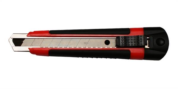 Cutter LORENCIC PROFI 18mm, roşu, UA12, ZCU18PROLO