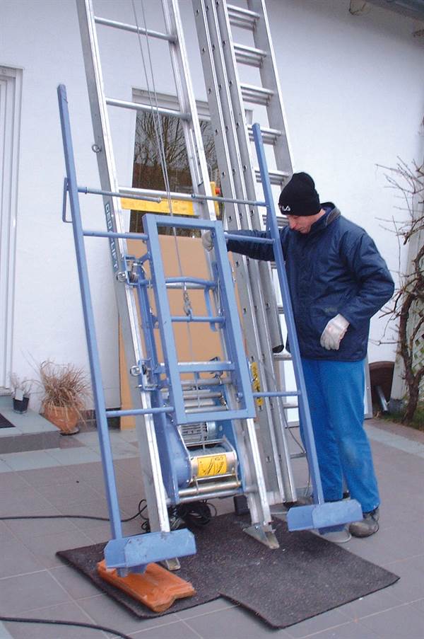 Platformă pentru plăci GEDA cu lăţimi cuprinse între 0,5 şi 1,6 m, ZG2831