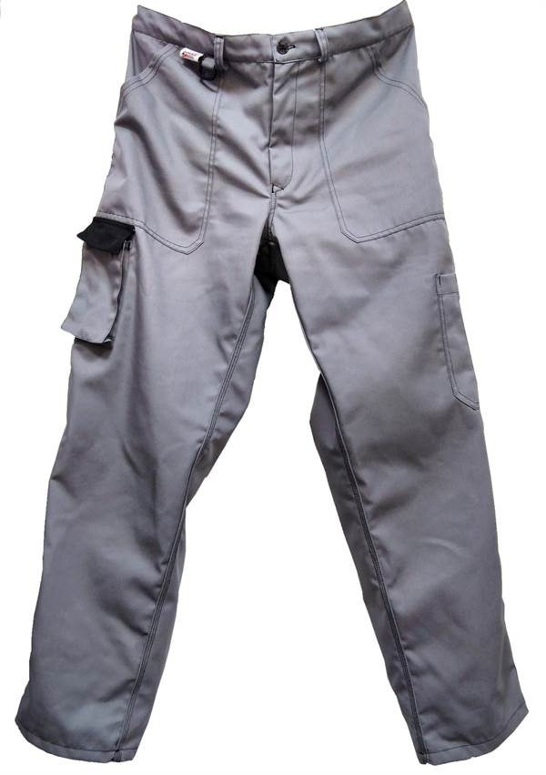Pantaloni LO-PROTEC gri/negru 245 g/m² Marime 54 5buc/cutie, ZLO-PROTGBBH54