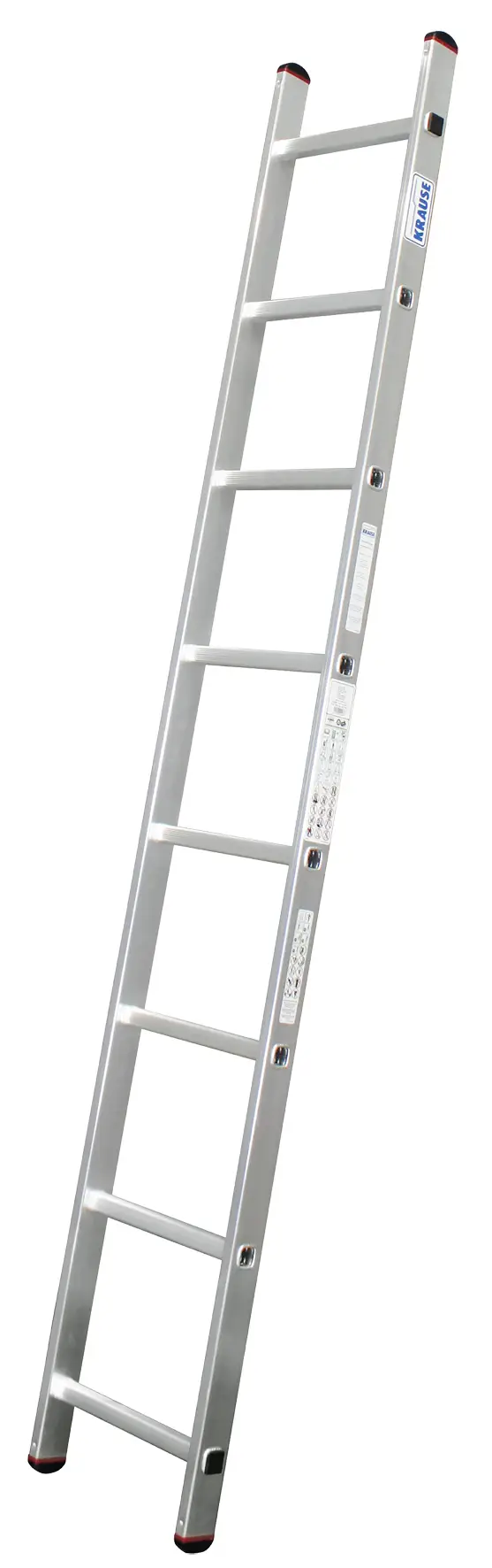 Anlegeleiter Alu KRAUSE® CORDA® 8 Sprossen 2,25m, AH= 3,20m, Gew. 3,2kg, Z010087