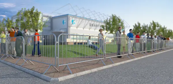 Absperrzaun 2280x1100mm 25Stk/Bund, Z01056831X