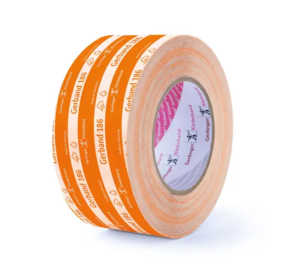 Bandă adezivă de etanşare GB 186, rezistentă la rupere, 50mm x 40m, UA12, Z018600