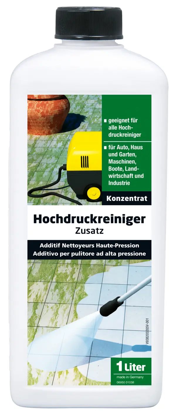 Hochdruckreiniger-Zusatzmittel GLUTOCLEAN® D/F/I 1l/Flasche VPE4, Z038203205