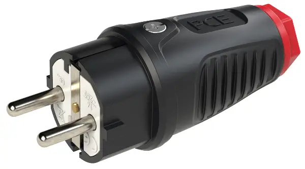 Fisa Schuko TAURUS 2 din cauciuc 250V IP54 VPE30, Z0511-SR