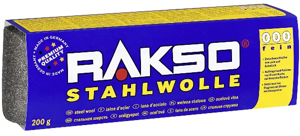 Stahlwolle Typ 0 fein 200g VPE24, Z10710-1