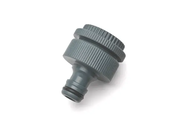 Wasserschlauchkupplung REHAU Hahn 1" mit Reduzierstück VPE10, Z12386731400