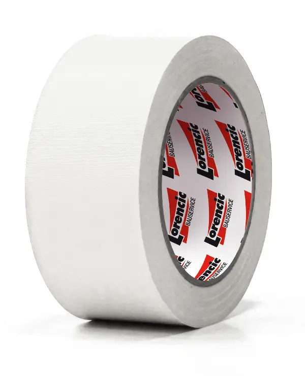 Bandă adezivă profesională din PVC, cu striaţii, albă, 48mm x 33m, UA36 ! Nu răspundem pentru urme!, Z16058LO