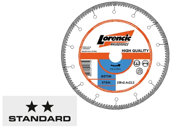 Pânză-ferăstrău diamantată, High Quality, C3R, 230 x 2,4 x 22,2mm, XB, albastră, Xpert, TYROLIT, Z18468