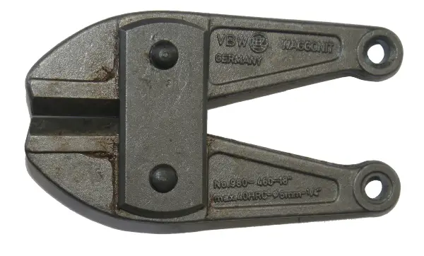 Cap schimb 910mm, forjat, pentru foarfeca de tăiat fier-beton art. 1980020, Z1980034