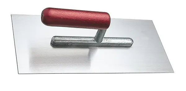 Drişcă de gletuit 280x130x0,7mm - cu mâner curbat, îmbinare din aluminiu, UA10, Z2100102