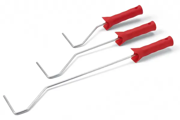 Mâner trafalet 27cm polizor GRIP HK, pentru 10 cm rola, diametru 6mm, zincat, VPE10, Z22510