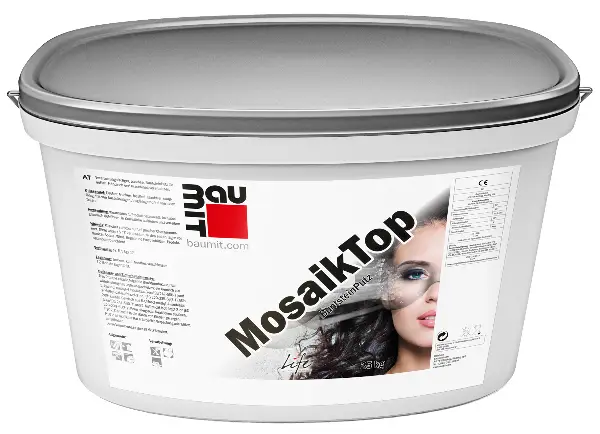 Buntsteinputz BAUMIT MOSAIKTOP ESSENTIAL farbig 25kg/Kübel 32Kübel/Pal, Z2520125