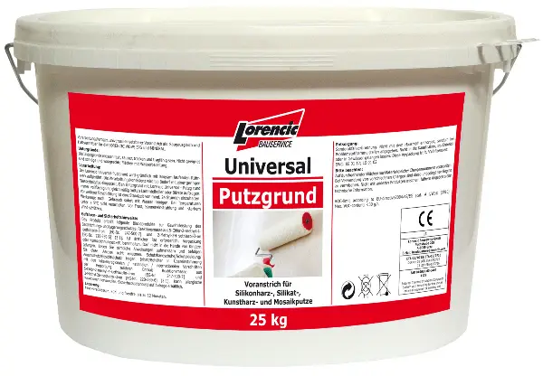 Grund universal pentru tencuială, 25 kg/găleată, 32 găleţi/palet, Z25410LO