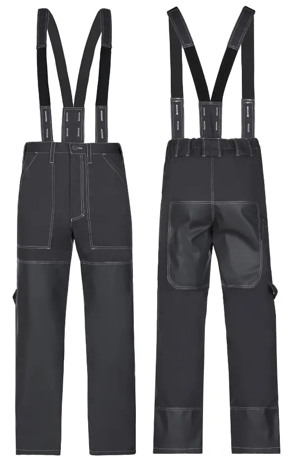 Bodenleger-Bundhose, grau, Gr. 56, Z31112256