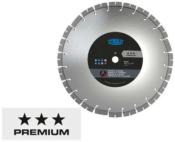Diamantsägeblatt Asphalt + Frischbeton C73SW U3-10 350x3,2x25,4mm DCA+C TYROLIT, Z34472008