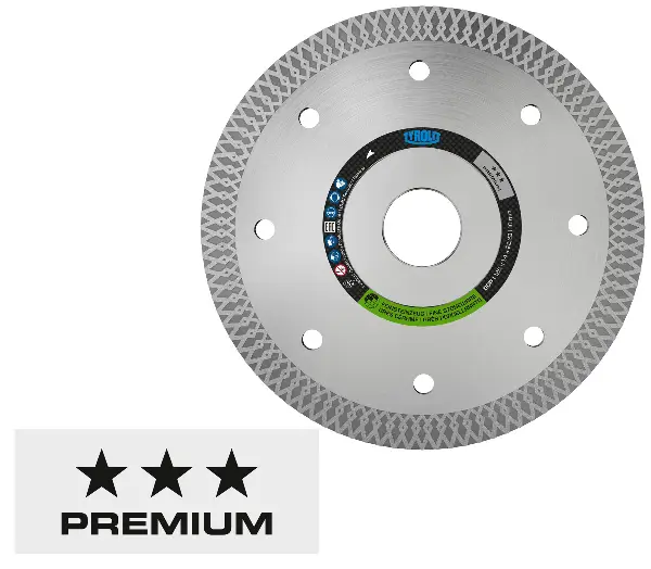 Diamantsägeblatt 1A1R Fliesen Feinsteinzeug 125x1,4x22,23mm DCP TYROLIT, Z34529153