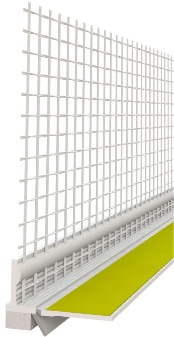 Putz/Schutzleiste 6mm,mit Gewebe,DL, 2,5lfm/Sta 60Sta/Kart 21Kart/Pal, Z3797250LO