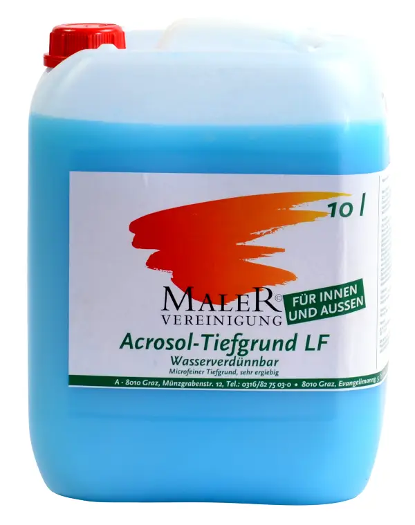 Grundiermittel Acrosol Tiefgrund LF innen/außen 10l/Kanister 40Kan./Pal, Z4036-0