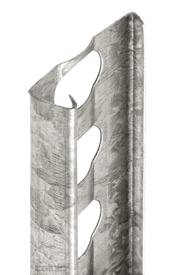 Putzabschlussprofil 9mm 2,50lfm/Sta 25Sta/Bd 144Bd/Pal, Z41211250LO