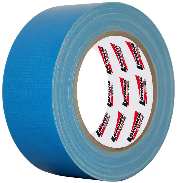 UV-Gewebeklebeband blau 38mm x 25m 30Roll/Kart 48Kart/Pal !Keine Haftung f. Rückst.!, Z44897LO